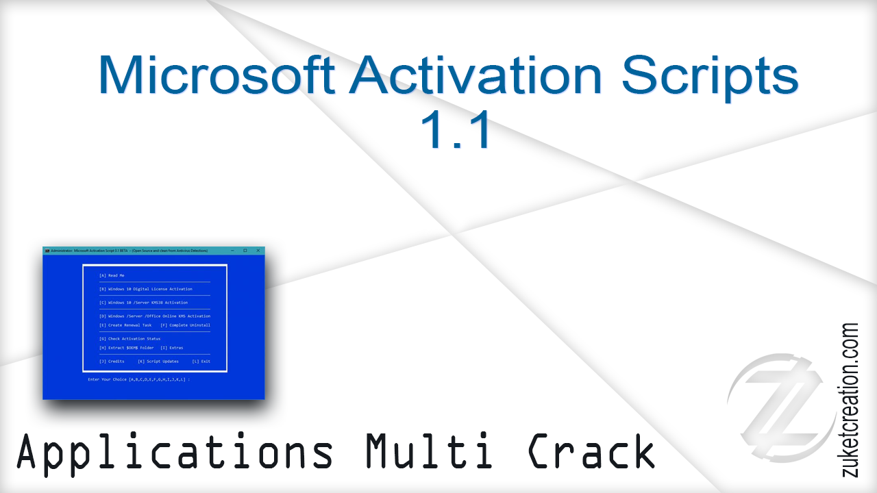 Microsoft Activation Script 1.1 Stable