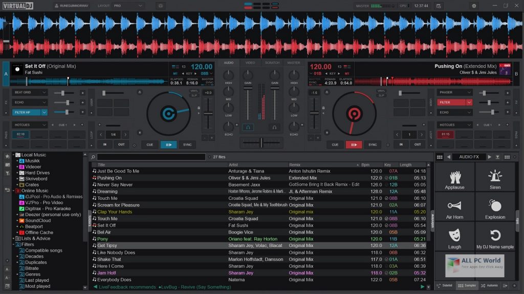 Virtual DJ Studio 2020 v8.1 pour Windows 10