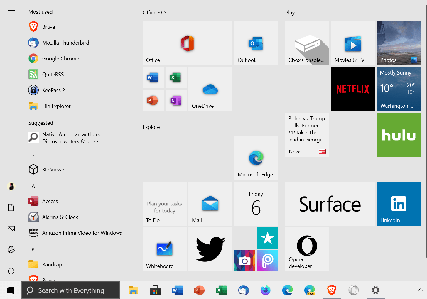 windows 10 applications les plus utilisées