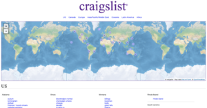 Craigslist - Meilleurs sites alternatifs de backpage