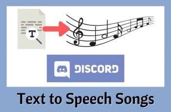 Text to Speech Songs