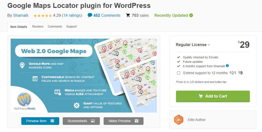 Plugin de localisation Google Maps pour WordPress