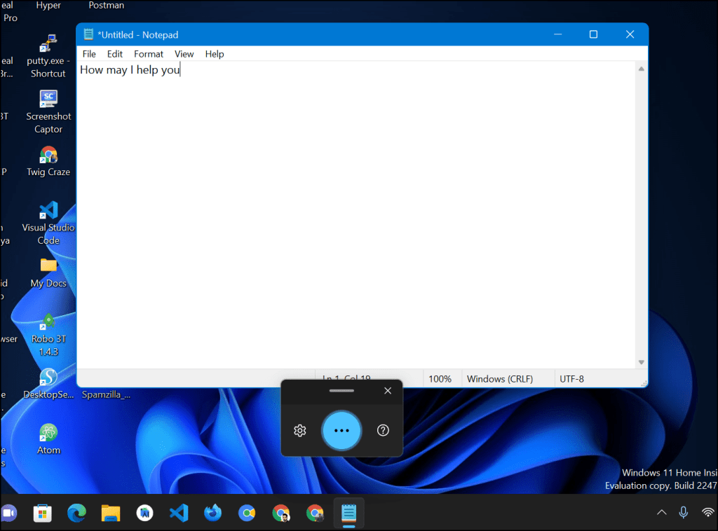 Saisie vocale Windows 11