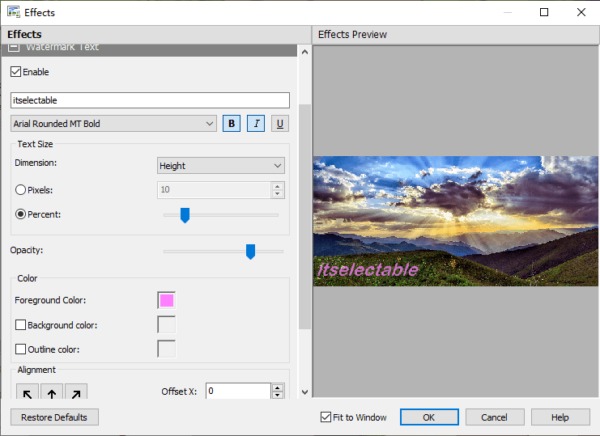 Comment mettre un filigrane sur une photo sans Photoshop à l'aide de Pixillion Image Converter