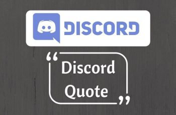 Discord Quote