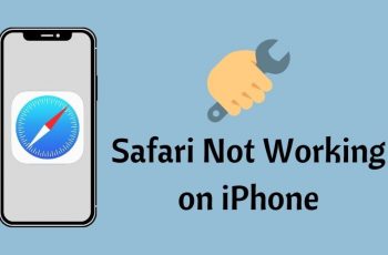 Safari Not Working on iPhone