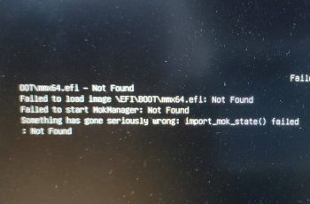 Impossible d'installer Ubuntu - EFIBOOTmmx64.efi introuvable [Solved]