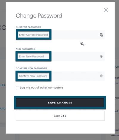 Enregistrer le mot de passe modifié sur Hulu