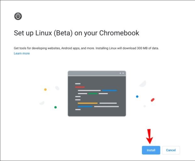 Installer Linux sur Chromebook