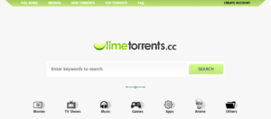 Lime Torrent - site Torrent