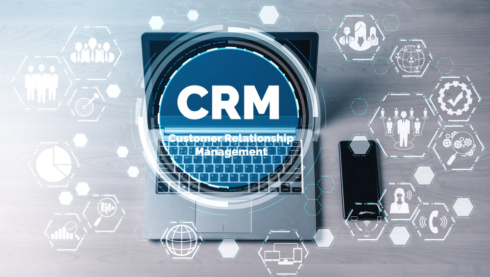 Gestion de la relation client CRM pour le concept de système de marketing des ventes commerciales