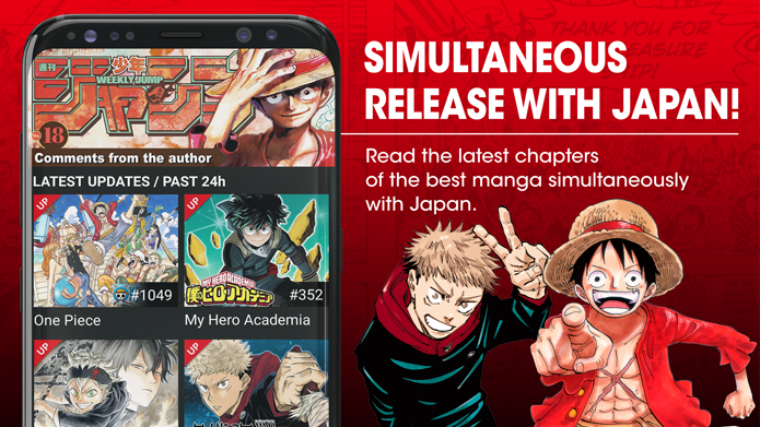 applications manga pour android manga plus