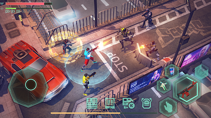mmorpg pour android cyberika action cyberpunk