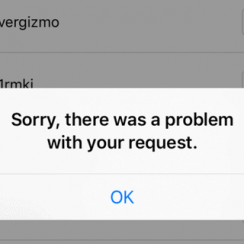 sorry there was a problem with your request instagram e1554898997800